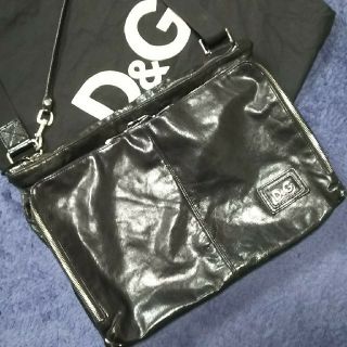 ドルチェアンドガッバーナ(DOLCE&GABBANA)の【売り切り値下げ】DOLCE&GABBANA ショルダーレザーバッグ(ショルダーバッグ)