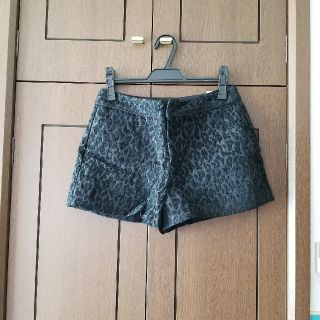 インデックス(INDEX)のインデックス☆レオパード柄キュロット☆ショートパンツ☆新品(キュロット)