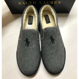 ポロラルフローレン(POLO RALPH LAUREN)の新品❤︎もこもこスリッポン❤︎ポロラルフローレン❤︎(スリッポン/モカシン)