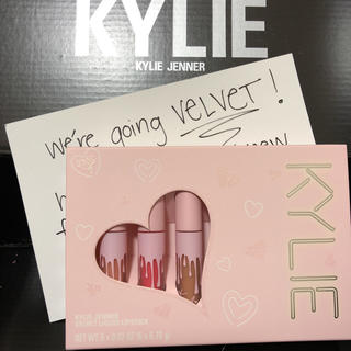 カイリーコスメティックス(Kylie Cosmetics)のりっちゃん様専用　KYLIE COSMETICSVELVET LIP 5色セット(リップグロス)