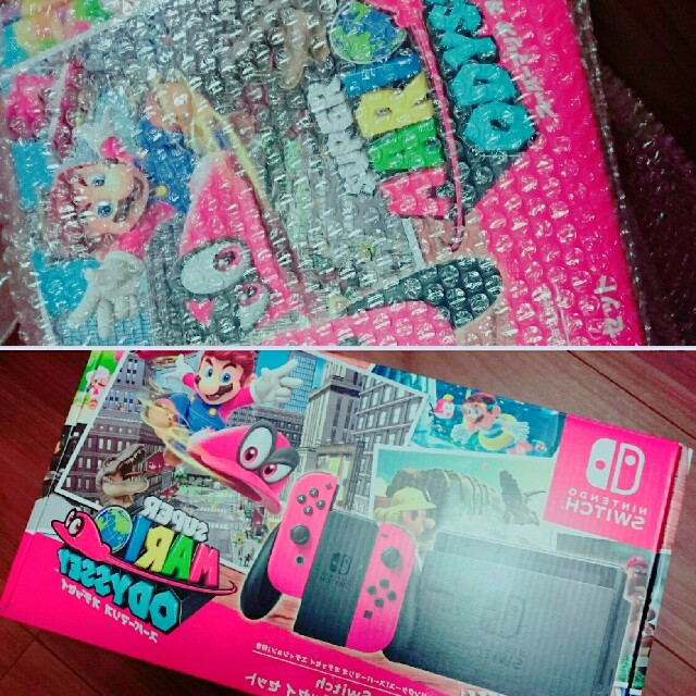 任天堂 switch マリオコラボ 限定品 エンタメ/ホビーのゲームソフト/ゲーム機本体(家庭用ゲーム機本体)の商品写真