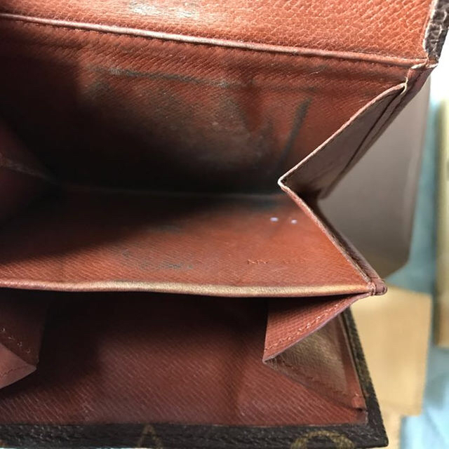 LOUIS VUITTON(ルイヴィトン)のルイヴィトン ヴィンテージモノグラムポルトモネビエWホック三つ折り財布 レディースのファッション小物(財布)の商品写真