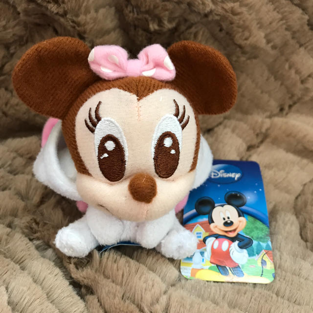 Disney(ディズニー)の【ぬいぐるみ】マリーミニーちゃん♡ エンタメ/ホビーのおもちゃ/ぬいぐるみ(ぬいぐるみ)の商品写真