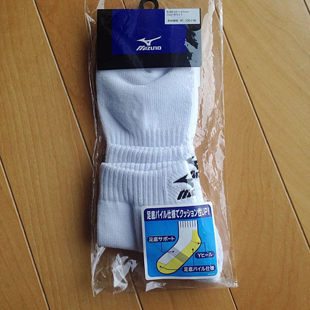 MIZUNO(ミズノ)の25〜27cmスポーツ靴下 メンズのレッグウェア(その他)の商品写真