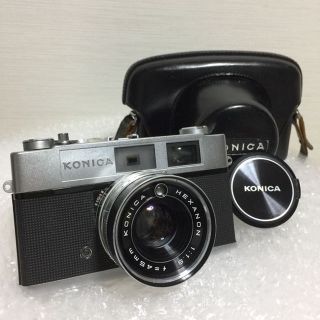 コニカ AUTO S2 フィルムカメラ 各箇所実動 美品