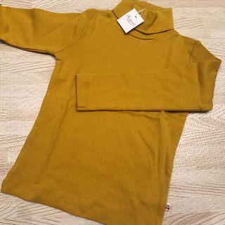 ボンポワン(Bonpoint)のボンポワン bonpoint 16AW タートル マスタードイエロー 3A 新品(Tシャツ/カットソー)