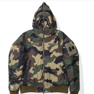 アベイシングエイプ(A BATHING APE)のa bathing ape × undefeated シャーク(ミリタリージャケット)