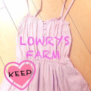 ローリーズファーム(LOWRYS FARM)の♡なーぎん様25日までお取置き♡(ひざ丈ワンピース)