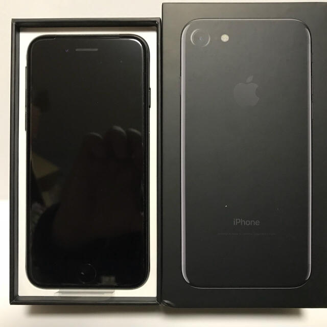 iPhone7 128GB ジェットブラック SIMフリー