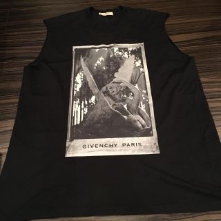 ジバンシィ(GIVENCHY)のジバンシイGIVENCHYエンジェルノースリーブチュニックビッグシルエット(カットソー(半袖/袖なし))