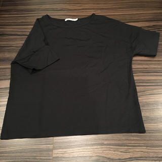 アレキサンダーワン(Alexander Wang)の美品TBYALEXANDERWANGオーバーサイズトップスブラックXS(Tシャツ(半袖/袖なし))