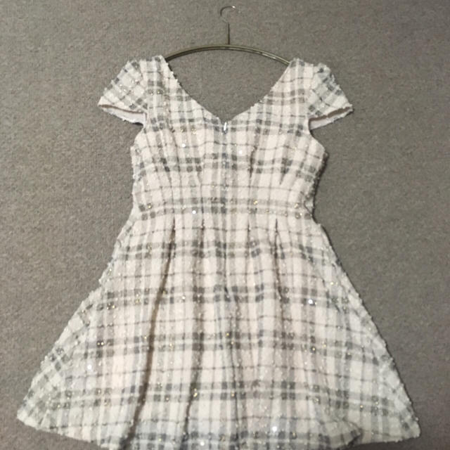 JEWELS(ジュエルズ)の専用👑ツイードワンピース レディースのフォーマル/ドレス(ナイトドレス)の商品写真