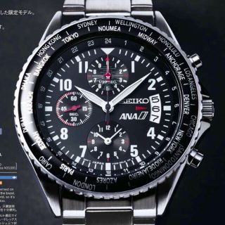 SEIKO - セイコー SEIKO クロノグラフ ANA 全日空 モデル 新品