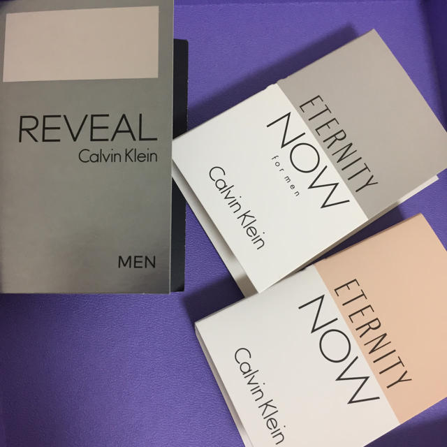 Calvin Klein(カルバンクライン)のカルバンクライン 香水サンプル 3本セット コスメ/美容のコスメ/美容 その他(その他)の商品写真