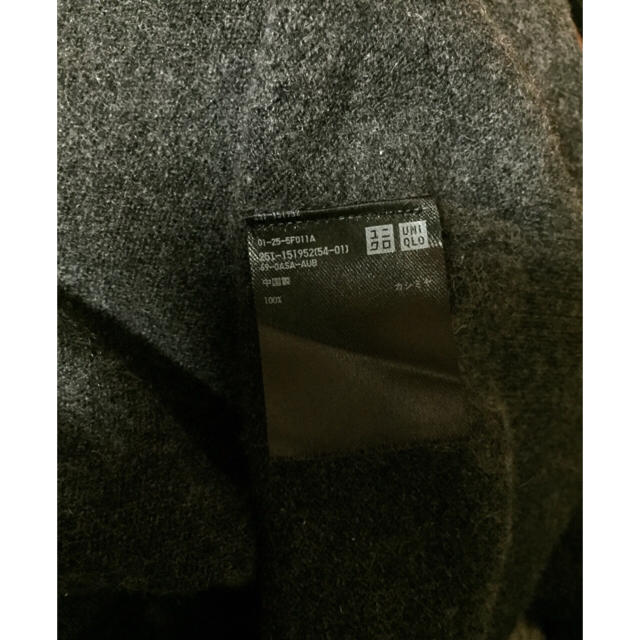 UNIQLO(ユニクロ)のユニクロ カシミヤ Vネック ニット セーター レディースのトップス(ニット/セーター)の商品写真