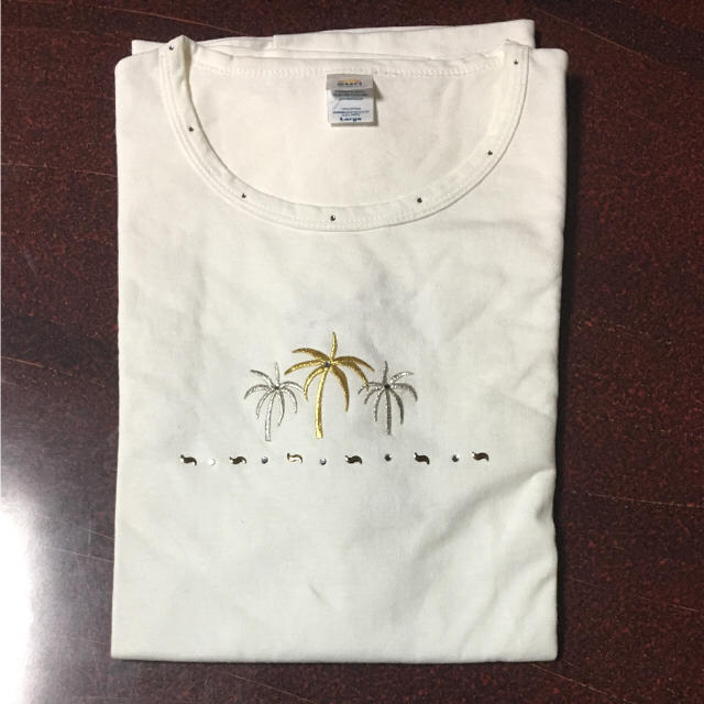 【新品未使用】刺繍Tシャツ レディースのトップス(Tシャツ(半袖/袖なし))の商品写真