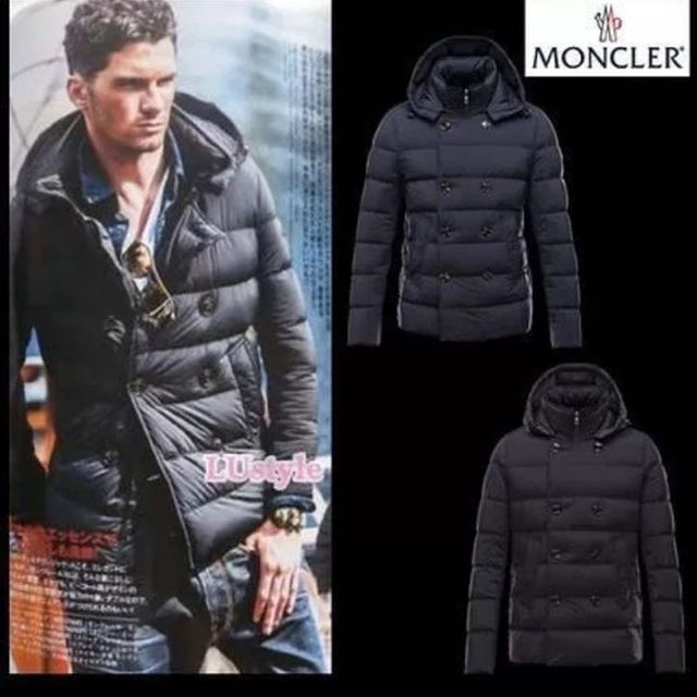 MONCLER(モンクレール)のMONCLERダウン 黒 メンズのジャケット/アウター(ダウンジャケット)の商品写真