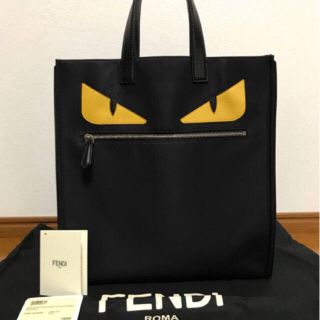 FENDI - 【美品】FENDI モンスター トートバッグ バッグバグズの通販