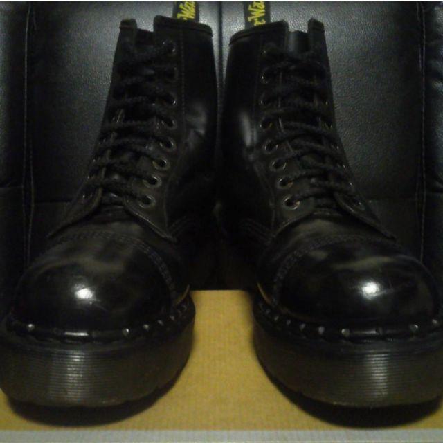 Dr.Martens 英国製 クレイジーボム UK8 厚底 8ホール 【国内即発送】