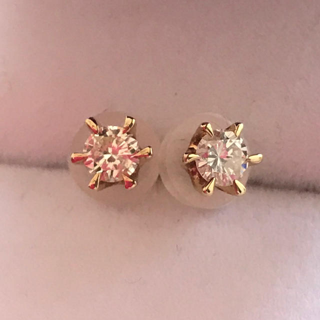 K18ダイヤモンドピアス🌟合計0.36ct レディースのアクセサリー(ピアス)の商品写真