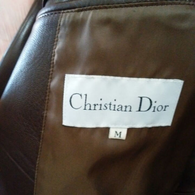 Christian Dior(クリスチャンディオール)のハルパパ様専用ページChristian Dior レザージャケット メンズのジャケット/アウター(レザージャケット)の商品写真