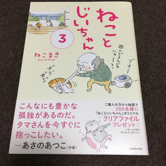 ねこまき  ねことじいちゃん 3巻 エンタメ/ホビーの漫画(その他)の商品写真