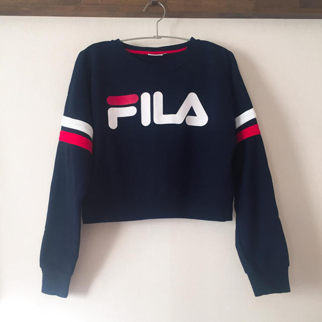 FILA(フィラ)のFILA♡ショート丈スウェット レディースのトップス(トレーナー/スウェット)の商品写真