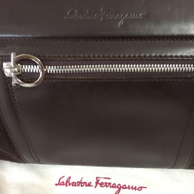 カテゴリ Salvatore Ferragamo - フェラガモ2wayハラコレザーバッグ