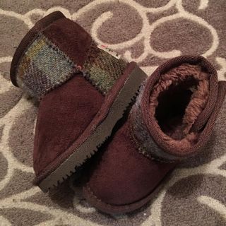 ハリスツイード(Harris Tweed)の週末値下げ♫ハリスツイードムートンブーツ(ブーツ)