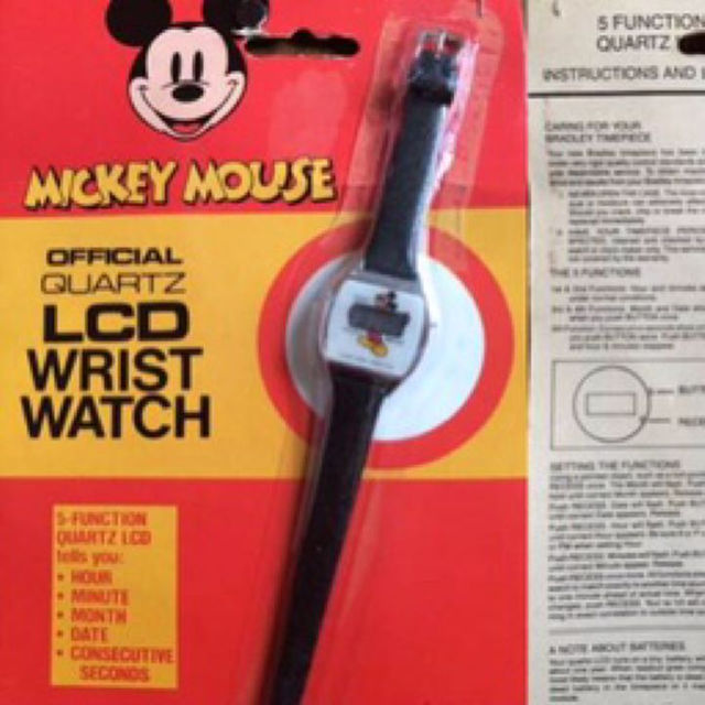 BRADLEY MICKEY MOUSE ミッキーマウス デジタル ウォッチの通販 by nekoP222's shop｜ラクマ