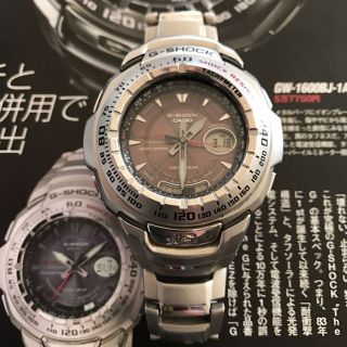 【稼動品】CASIO/G-SHOCK/デジアナ/SS/GW-1600J-1AJF