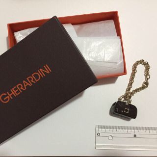 ゲラルディーニ(GHERARDINI)の美品★ゲラルディーニ バッグ型チャーム(バッグチャーム)