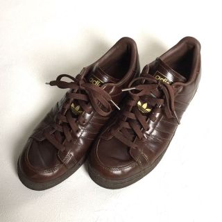 アディダス(adidas)のadidas JABBAR LOW レザー ブラウン 26.5(スニーカー)