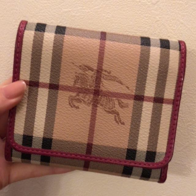 BURBERRY - バーバリー財布ピンクの通販 by たぁ's shop|バーバリー