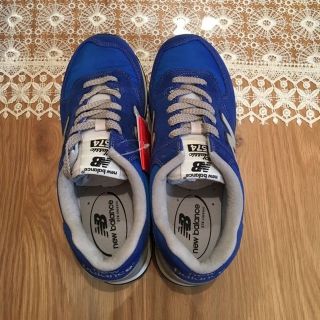 ニューバランス(New Balance)の曜様専用　ニューバランス 574 ブルー 24.5cm(スニーカー)