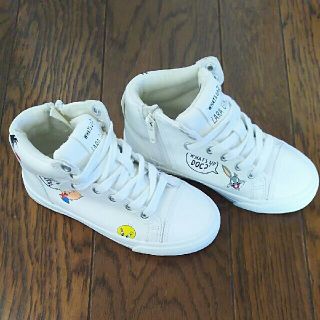 ザラキッズ(ZARA KIDS)のZARA キッズスニーカー トゥイーティ柄(スニーカー)