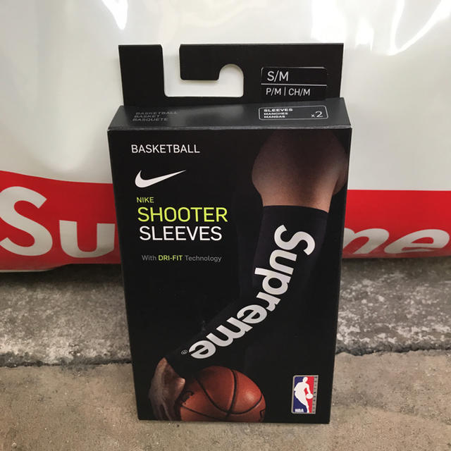 supreme nike shooting sleeve nba s/m 122