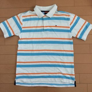 トミーヒルフィガー(TOMMY HILFIGER)のトミーヒルフィガー ポロシャツ 男の子  Mサイズ 150(Tシャツ/カットソー)