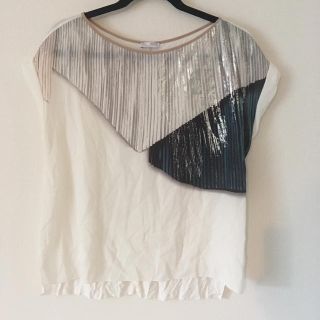 ザラ(ZARA)のZARA★キラキラTシャツ(Tシャツ(半袖/袖なし))