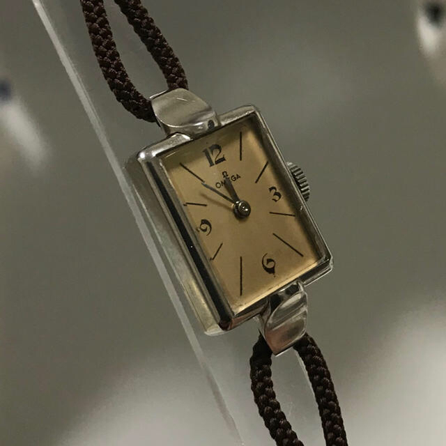 OMEGA(オメガ)のOmega オメガ レディース アンティーク時計 SS 南京スタイル レディースのファッション小物(腕時計)の商品写真