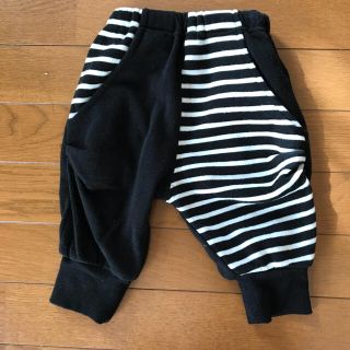 裏起毛サルエルパンツ☆80サイズ(パンツ)