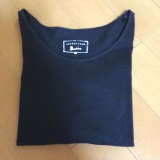 ローリーズファーム(LOWRYS FARM)の長袖 Tシャツ 黒 お値下げ致しました。(Tシャツ(長袖/七分))