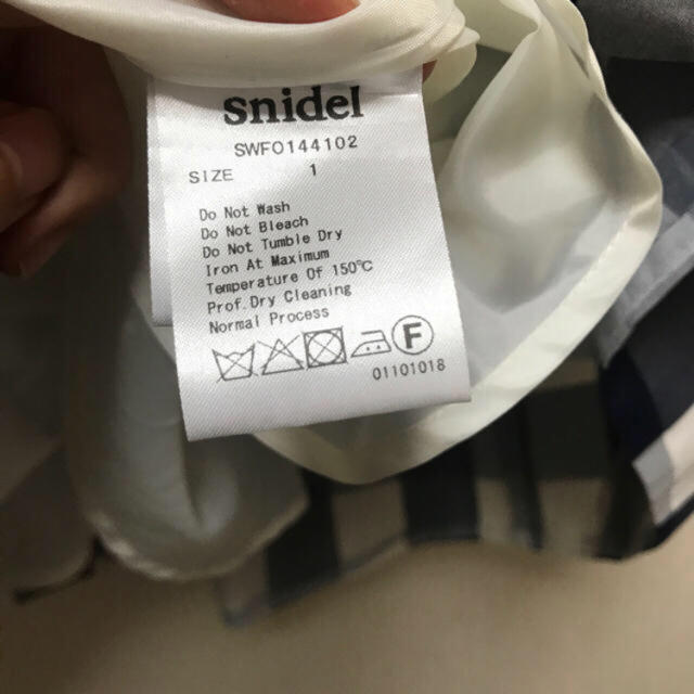 SNIDEL(スナイデル)のsnidel チェックワンピース  レディースのワンピース(ひざ丈ワンピース)の商品写真