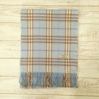 バーバリー(BURBERRY)のレア色 バーバリー マフラー カシミア100% ストール バーバリーマフラー (マフラー/ショール)