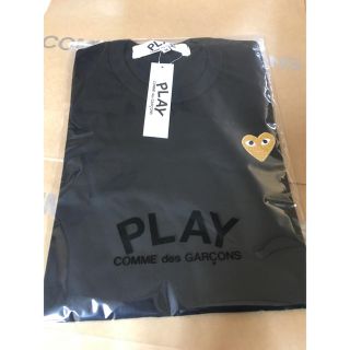 コムデギャルソン(COMME des GARCONS)のComme des Garons 半袖Tシャツ メンズ 黒(Tシャツ/カットソー(半袖/袖なし))