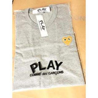 コムデギャルソン(COMME des GARCONS)のComme des Garons 半袖Tシャツ メンズ グレー(Tシャツ/カットソー(半袖/袖なし))