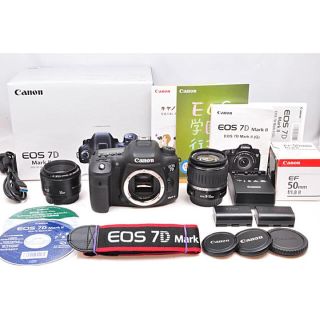 キヤノン(Canon)の⭐︎極上⭐︎Canon EOS 7D Mark 2 mark Ⅱ 単焦点レンズ付(その他)