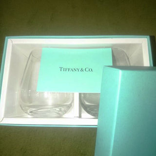 ティファニー(Tiffany & Co.)のTIFFANY＆Co. 未使用 グラス 2個セット(グラス/カップ)