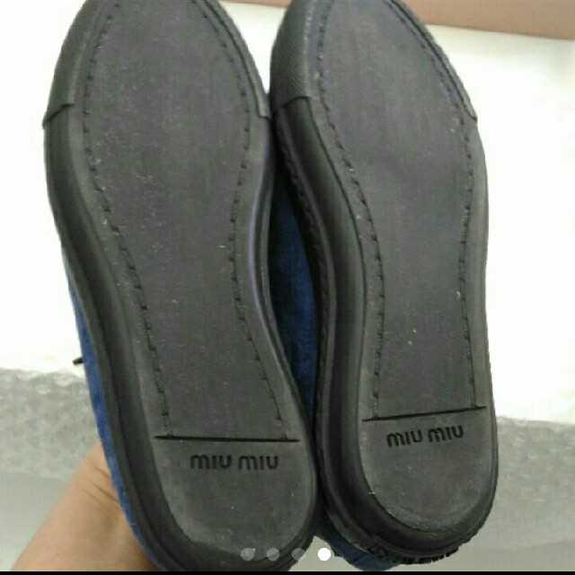 miumiu○ビジュースニーカー