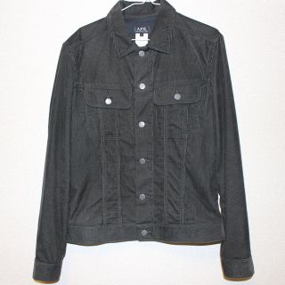 アーペーセー(A.P.C)のコーデュロイ ジャケット ダークグレー(Gジャン/デニムジャケット)